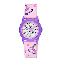 Reloj QQ Original Acuático Modelo Niñas 10 BAR Lila